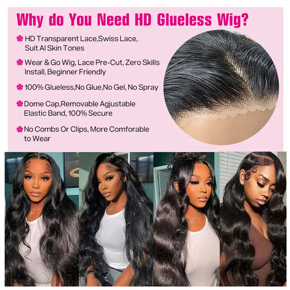 13x6 13x4 Body Wave Lace Front Wig Human Hair Brazilian Frontal Wig 6x4 5x5 Lace Wigs For Women Pre Plucked MYLOCKME Remy Hair - MERGE.DAY.1.FREESTYLE